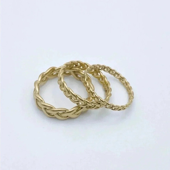 SET Of 3 Chain Rings - Picture 2 of 6